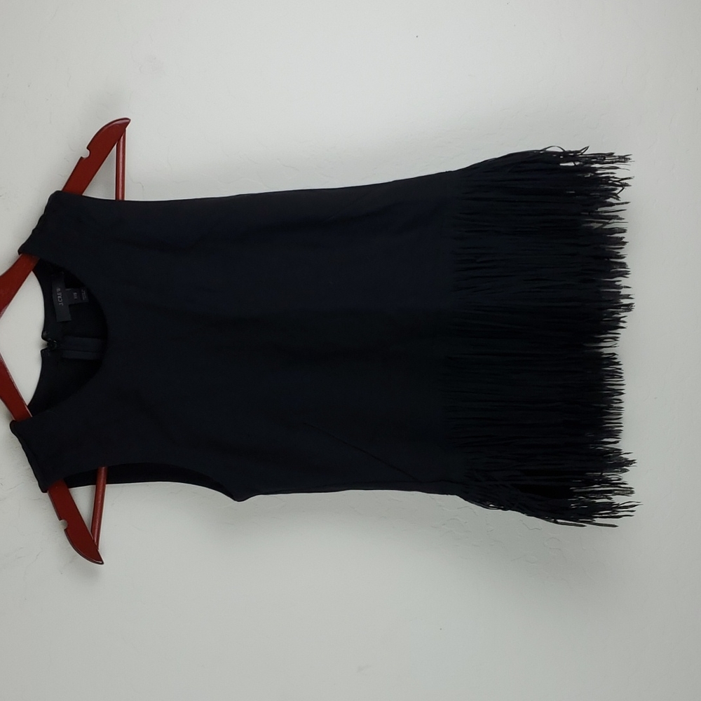 J crew fringe bottom sleeveless blouse size XXS